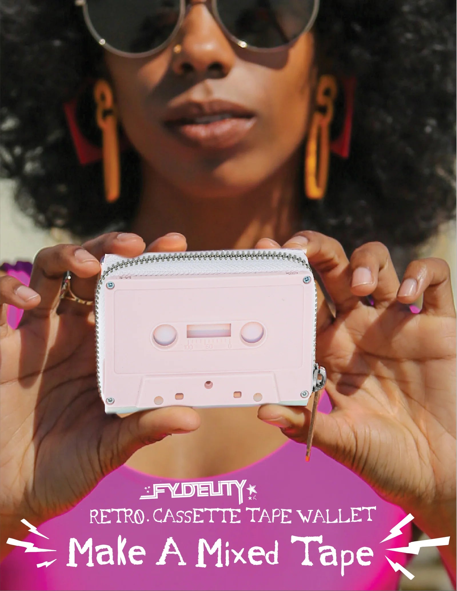 Retro Cassette Tape Wallet