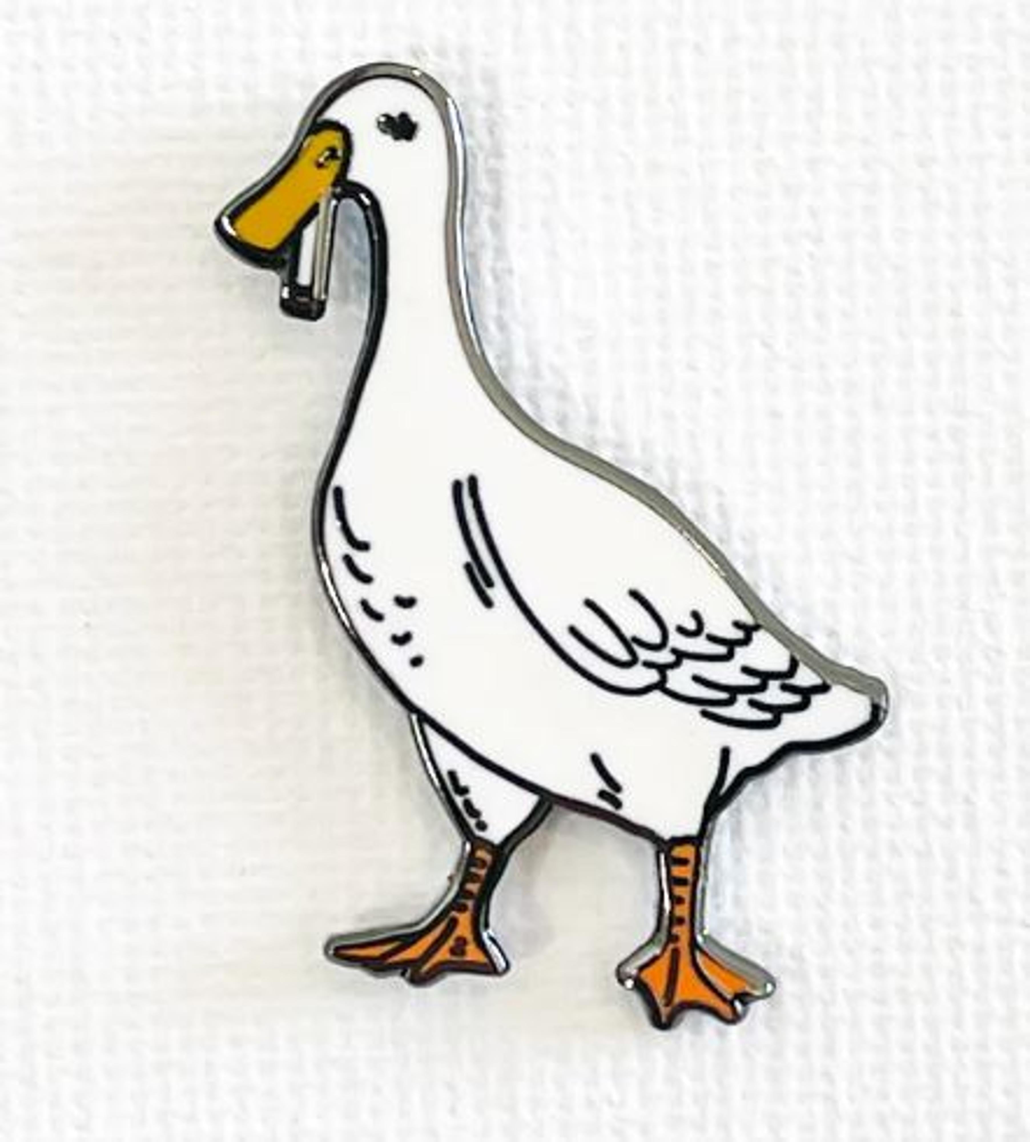 Smoking Duck Pin