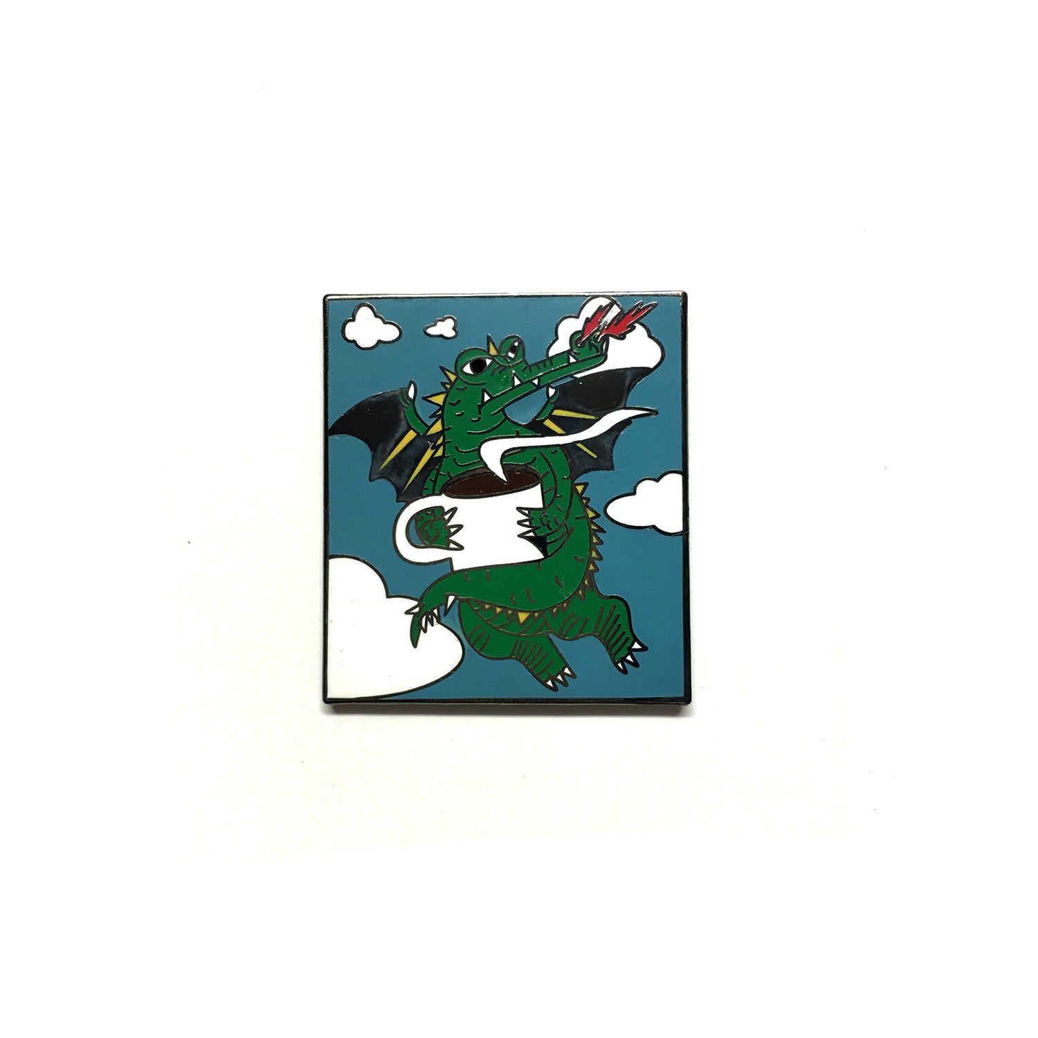 Coffee Dragon Pin