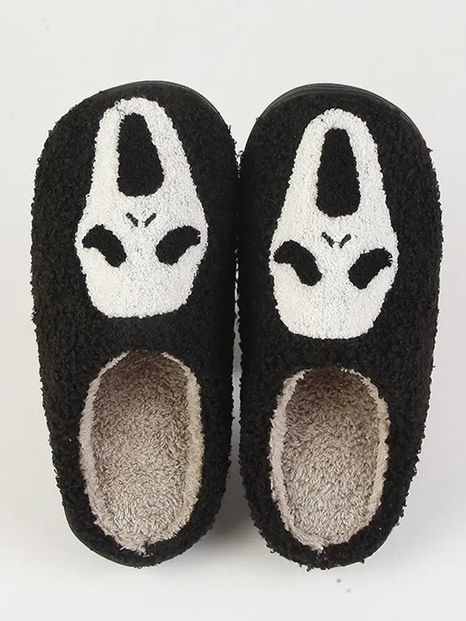 Ghost Face House Slippers