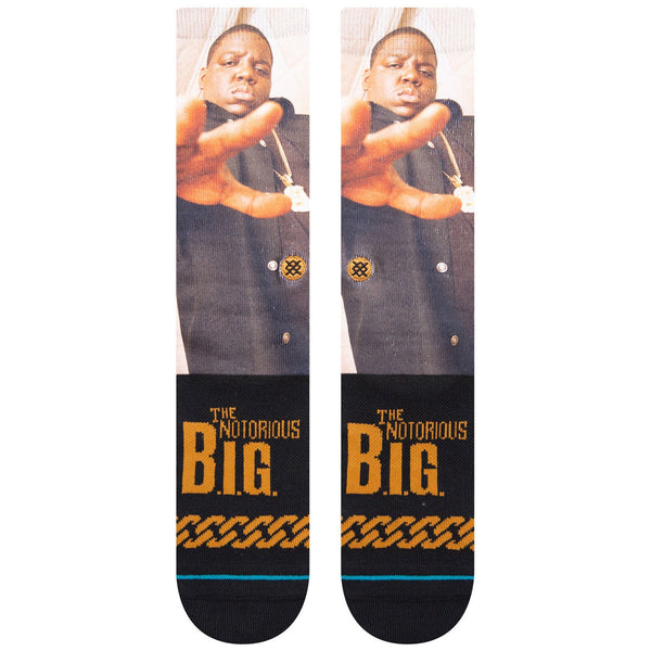 Notorious BIG: The King Of NY Crew Socks