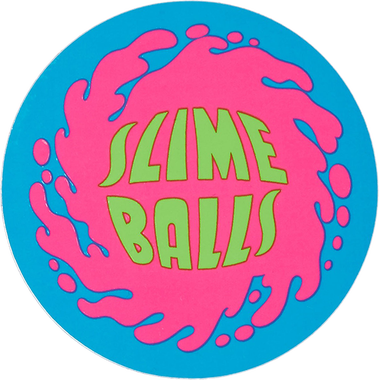 Slime Ball Splat Logo Sticker