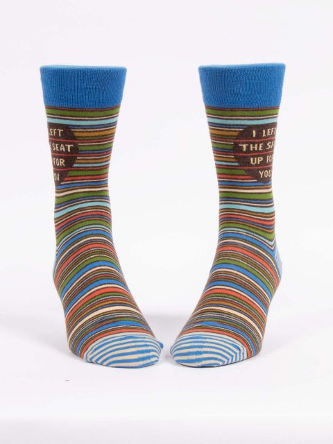 Men’s I Left The Seat Up For You Crew Socks