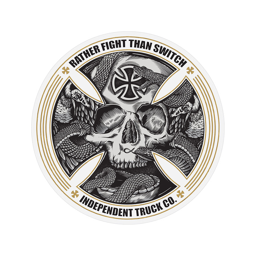 FTR Skull Sticker