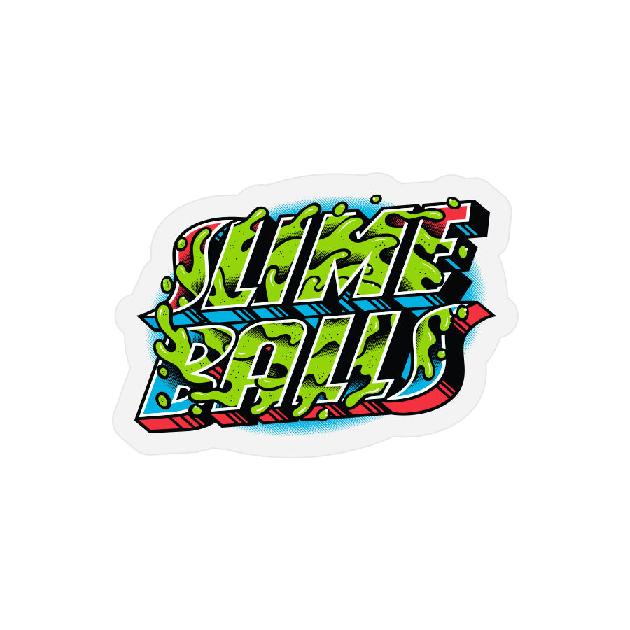 Greetings from Slime Balls Sticker