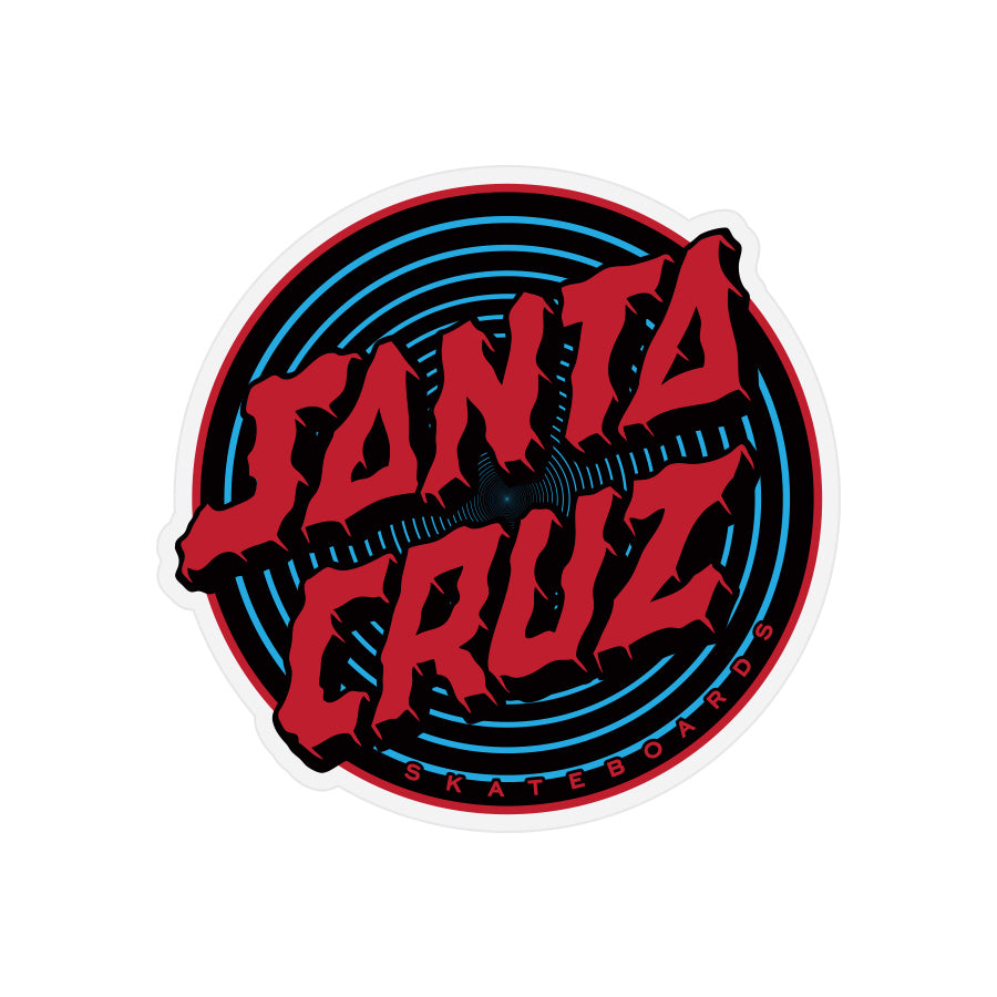 Depth Santa Cruz Dot Sticker