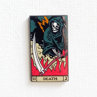 Death Tarot Card Pin (Second Variant)