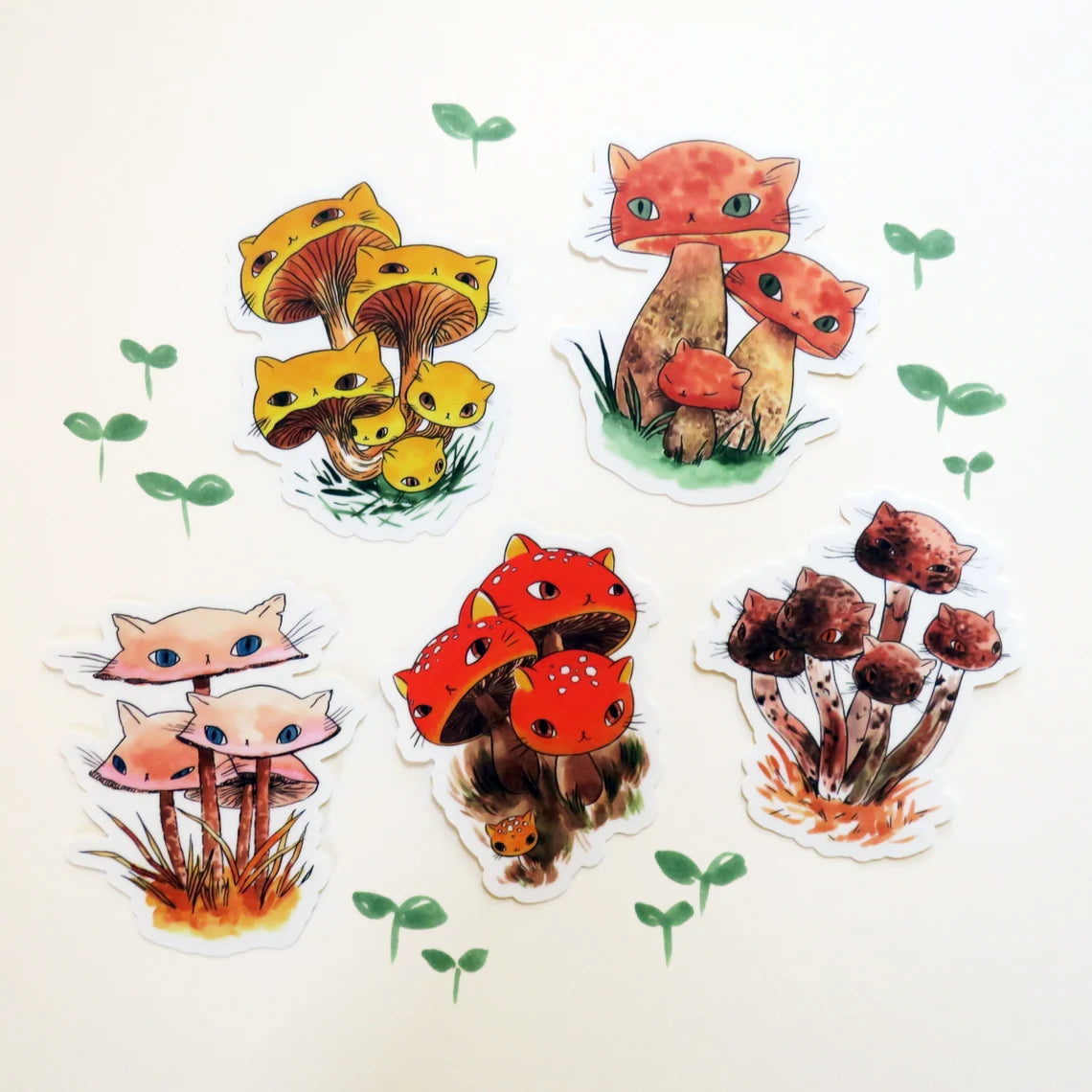 Meowshroom Pinkies Sticker